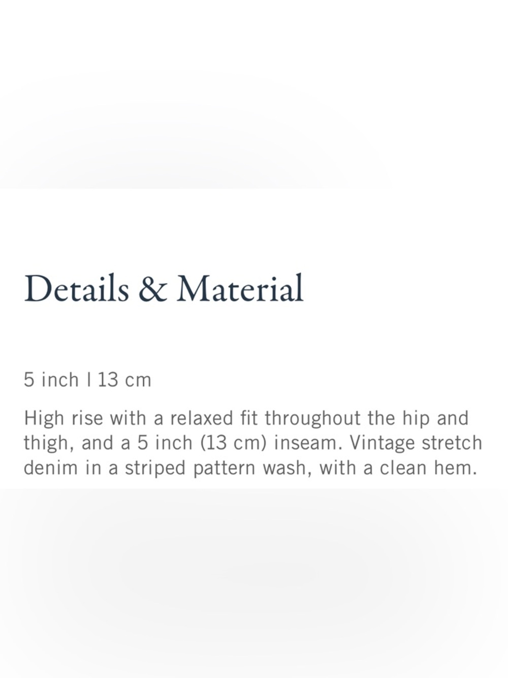 Abercrombie High-Rise Dad Shorts - Picture 4 of 4